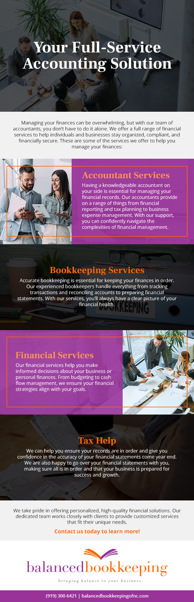 Your Full-Service Accounting Solution [infographic]