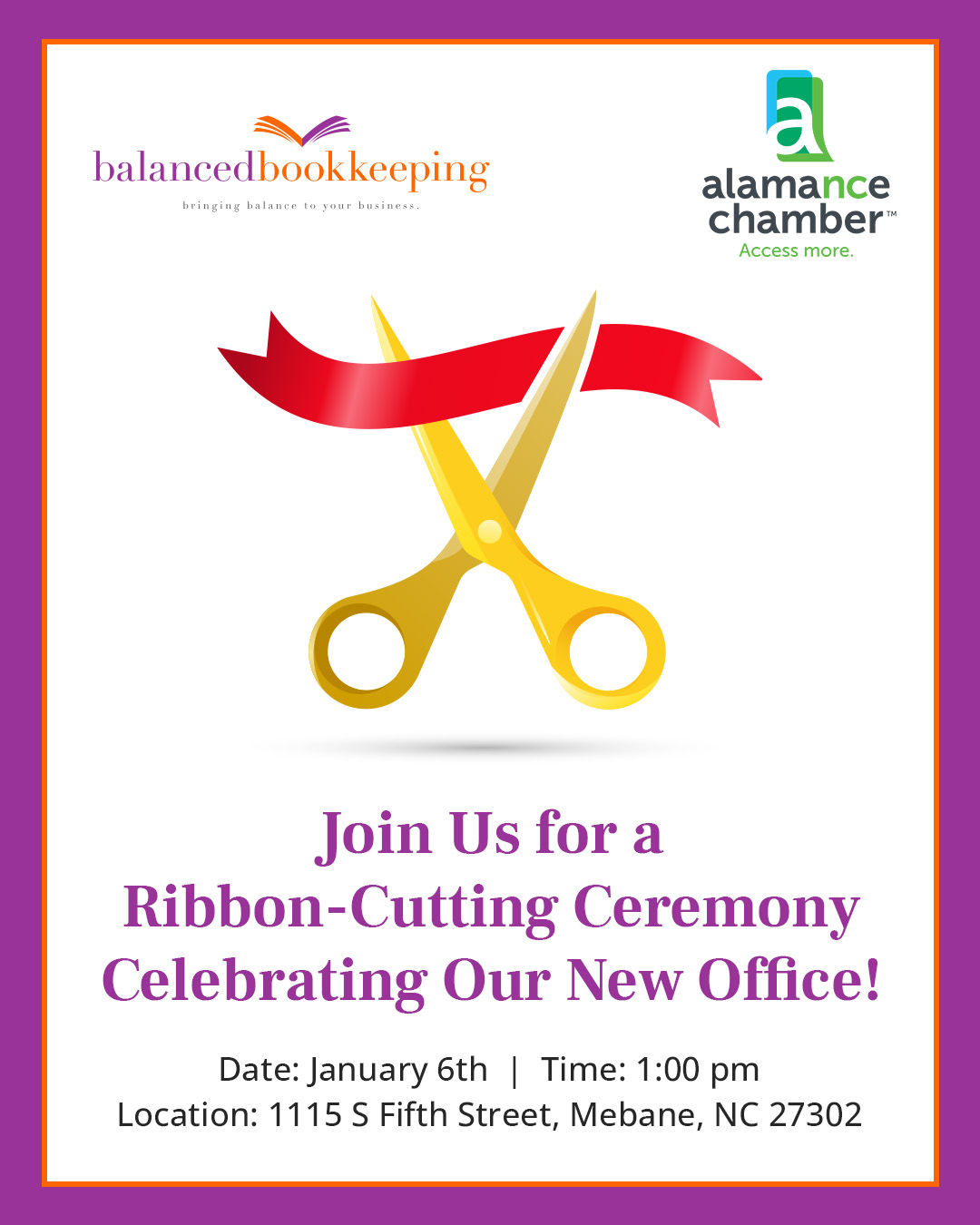 Join Us for Our Ribbon Cutting Ceremony in Mebane